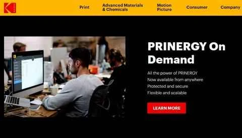 コダック公式サイト：世界的に有名で影響力のあるブランド。