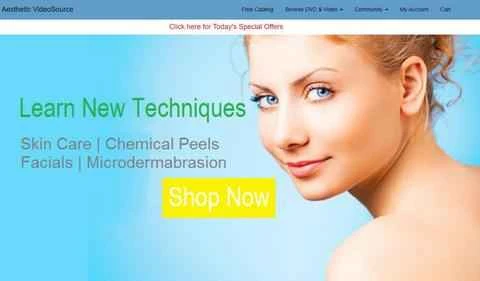 Aesthetic VideoSource 公式ウェブサイト サロンと美容業界のチュートリアル