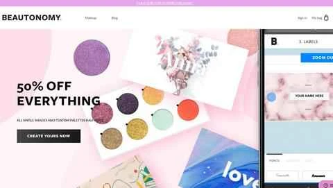 Beautonomy公式サイト、イギリスの化粧品オンラインショッピングサイト