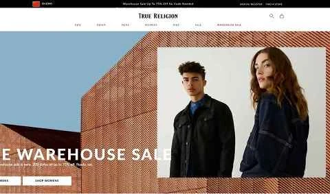 True Religion 公式サイト: アメリカのプレミアムデニムブランド。