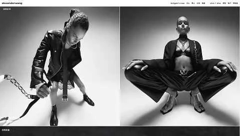 アメリカのファッションブランド、アレキサンダー・ワンの中国語ウェブサイト