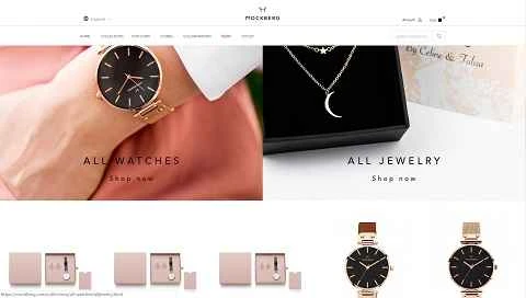 スウェーデンのブランド時計サイト「モックバーグ」公式サイト