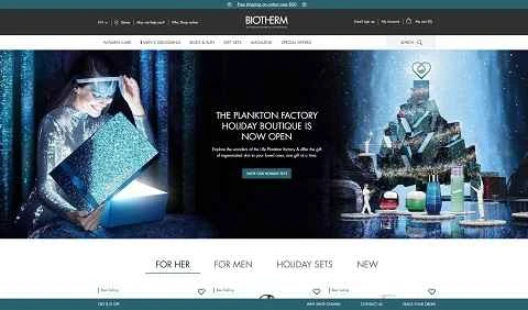 ビオテルム（カナダのウェブサイト） - フランスの高級スキンケアブランド