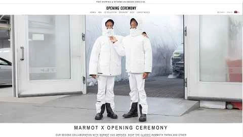 米国のオンラインファッションストア「Opening Ceremony」
