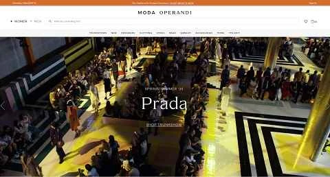 Moda Operandi 公式サイト: アメリカの高級アパレルブランドのウェブサイト