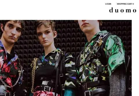 イタリアのラグジュアリーブランド総合ECサイト Il duomo novara