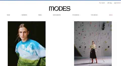 イタリアの高級ショッピングサイト「Modes Global」