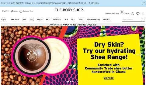 ザ・ボディショップ カナダ公式ウェブサイト (CA) - 英国の天然植物由来スキンケアブランドのウェブサイト