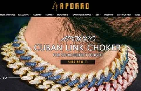 米国を拠点とするジュエリー卸売・小売ウェブサイト、Aporro。(画像1) Aporro 美国珠宝批发和零售网站 第1张