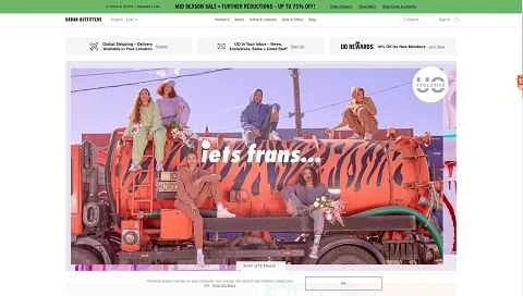 Urban Outfitters UK 公式サイト、米国アパレルショッピングウェブサイト