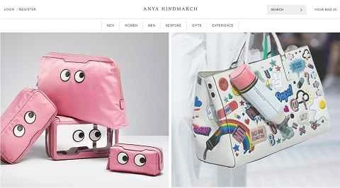 英国の高級ハンドバッグブランド、アニヤ・ハインドマーチの公式サイト。