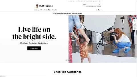 ハッシュパピーズ公式サイト