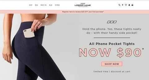 ローナジェーン シンガポール公式ウェブサイト - オーストラリアの女性向けスポーツアパレルブランドのウェブサイト(ページ1) Lorna Jane新加坡官网 澳洲女性运动服饰品牌网站 第1张