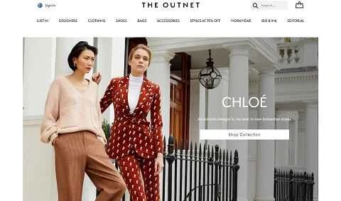 英国の女性向け衣料ブランド「The Outnet」は、正式にはオーストラリアに拠点を置いています。