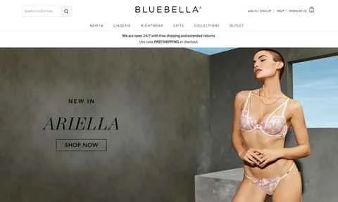 Bluebella は、英国の高級女性用ランジェリーおよびパジャマ ブランド Bluebella の公式 Web サイトです。