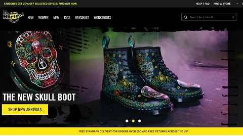 Dr. Martens UK - 英国のワークシューズブランドDr. Martensの公式ウェブサイト