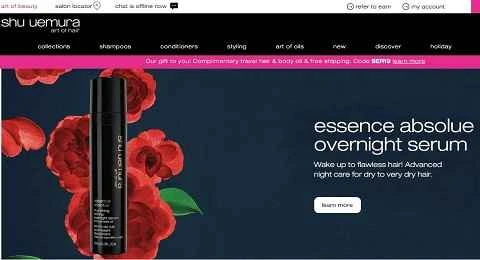 シュウ ウエムラ アート オブ ヘア - シュウ ウエムラ メイクアップブランドの米国ウェブサイト