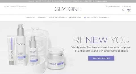 Glytone 公式サイト (米国)